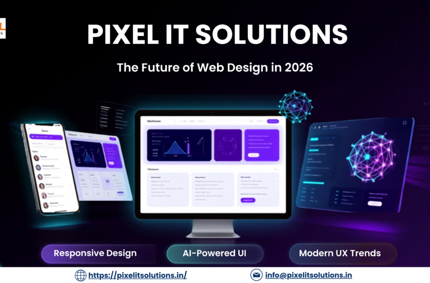 Responsive & Mobile-First Website Design, AI-Powered Web Design & Modern UI/UX Trends in 2026 | Pixel IT Solutions