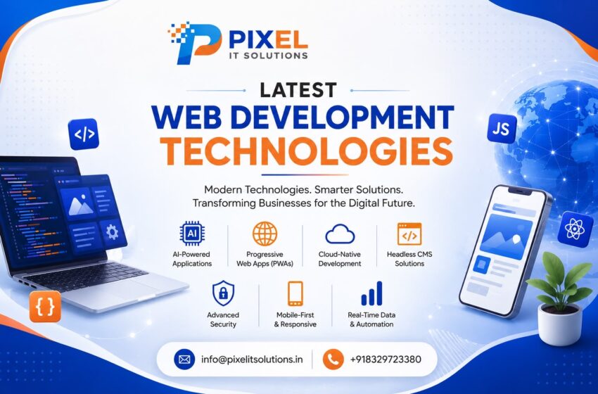 Latest Web Development Technologies Transforming Businesses