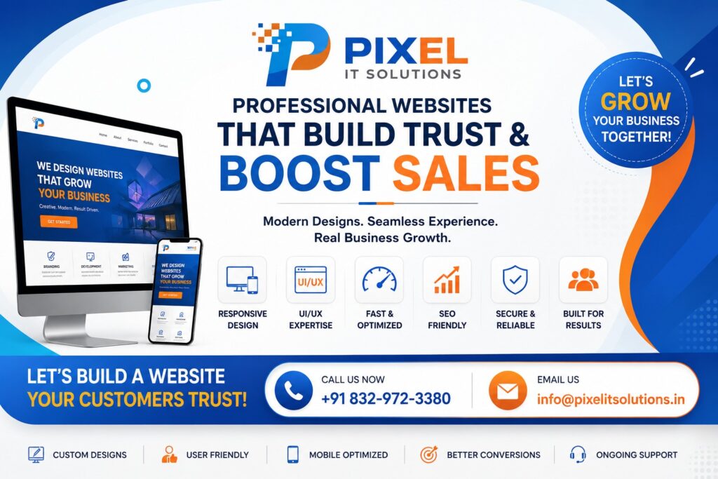 How a Professional Website Builds Customer Trust and Sales