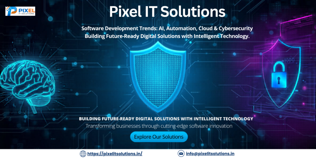Software Development Trends: AI, Automation, Cloud & Cybersecurity