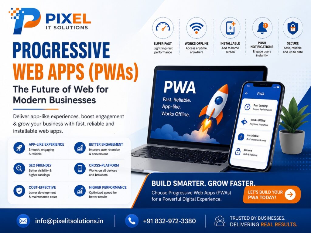 Progressive Web Apps (PWAs): Why Every Business Should Invest in Them – Pixel IT Solutions