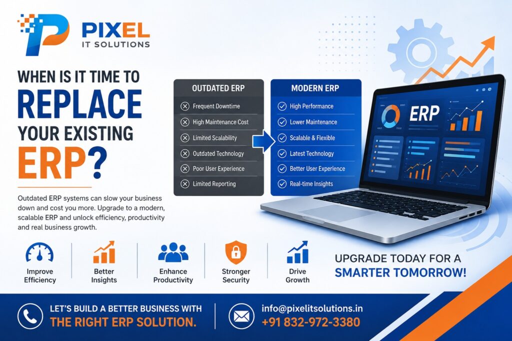 When Is It Time to Replace Your Existing ERP? A Complete Guide for Growing Businesses