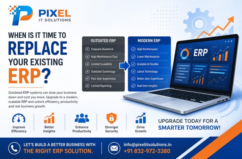 When Is It Time to Replace Your Existing ERP? A Complete Guide for Growing Businesses