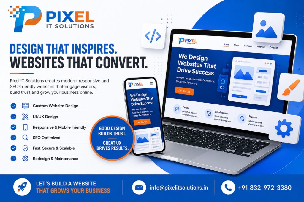UX Design Principles Every Website Should Follow – Pixel IT Solutions Mumbai