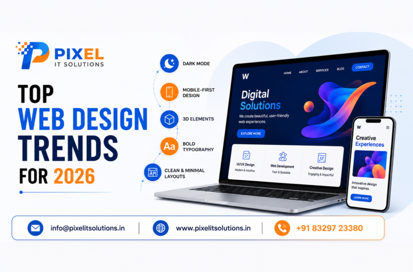 Top Web Design Trends for 2026