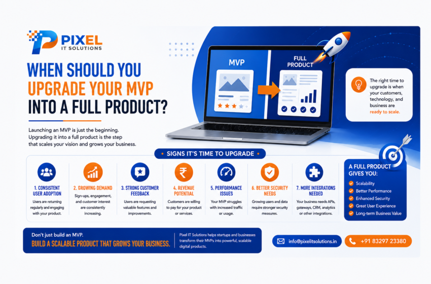 When Should You Upgrade Your MVP into a Full Product?