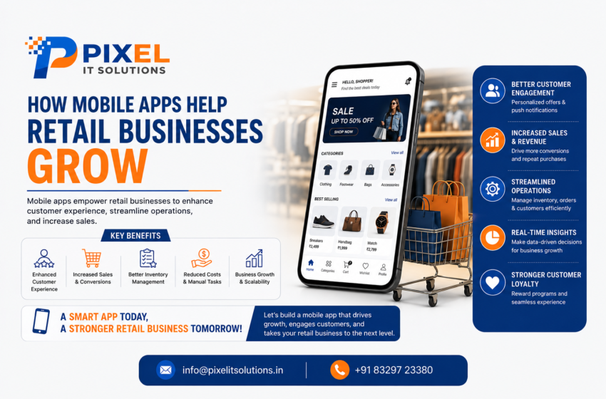 How Mobile Apps Help Retail Businesses Grow