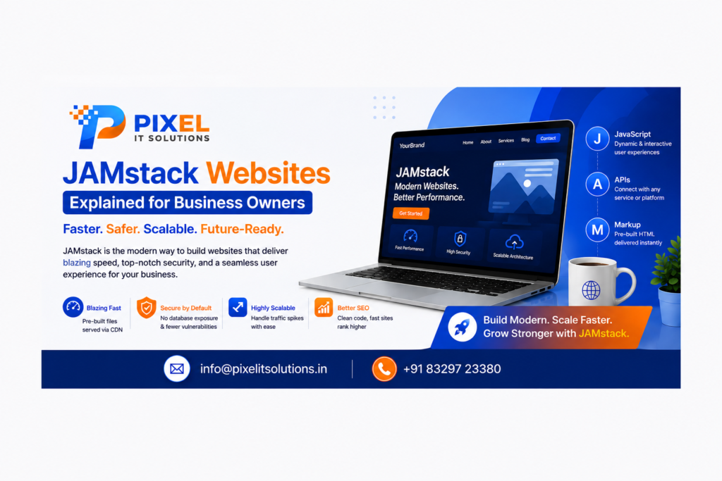 JAMstack Websites Explained for Business Owners