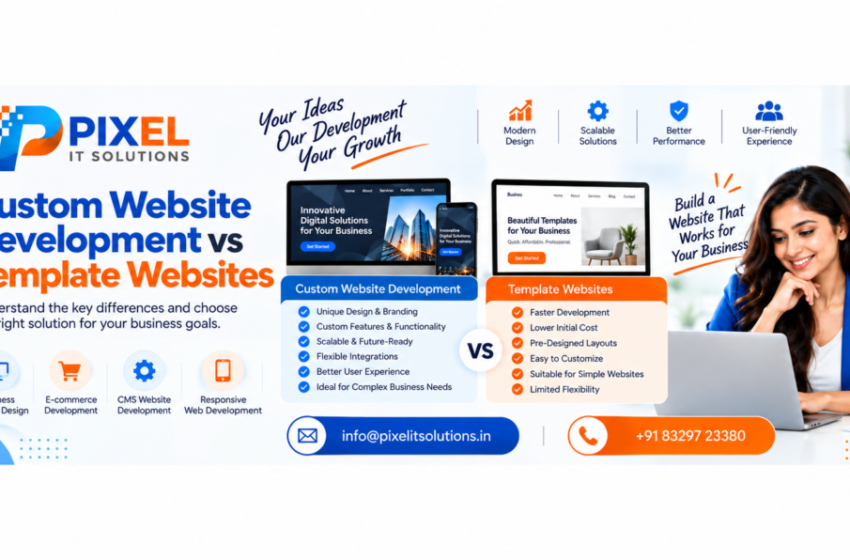 Custom Website Development vs. Template Websites: Which Is Right for Your Business?