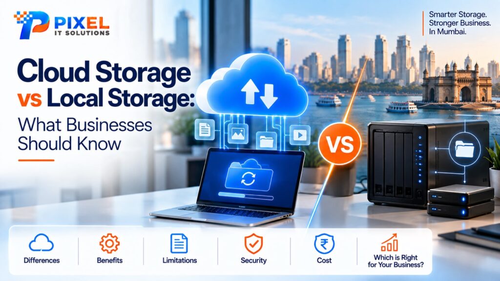 Cloud Storage vs Local Storage: What Businesses Should Know – Pixel IT Solutions