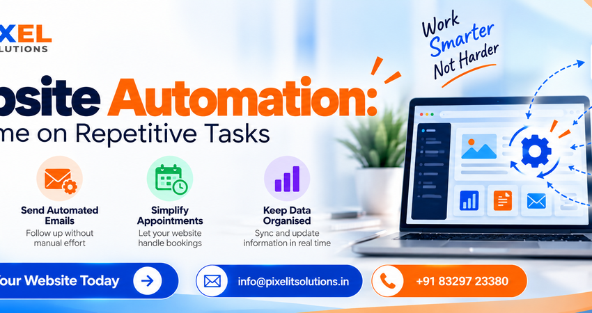 Website Automation: Save Time on Repetitive Tasks